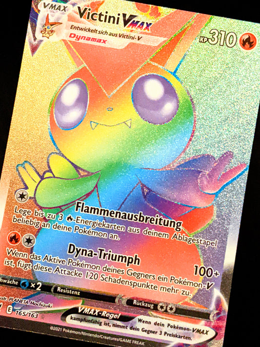 Victini VMax Rainbow 165/163 DE