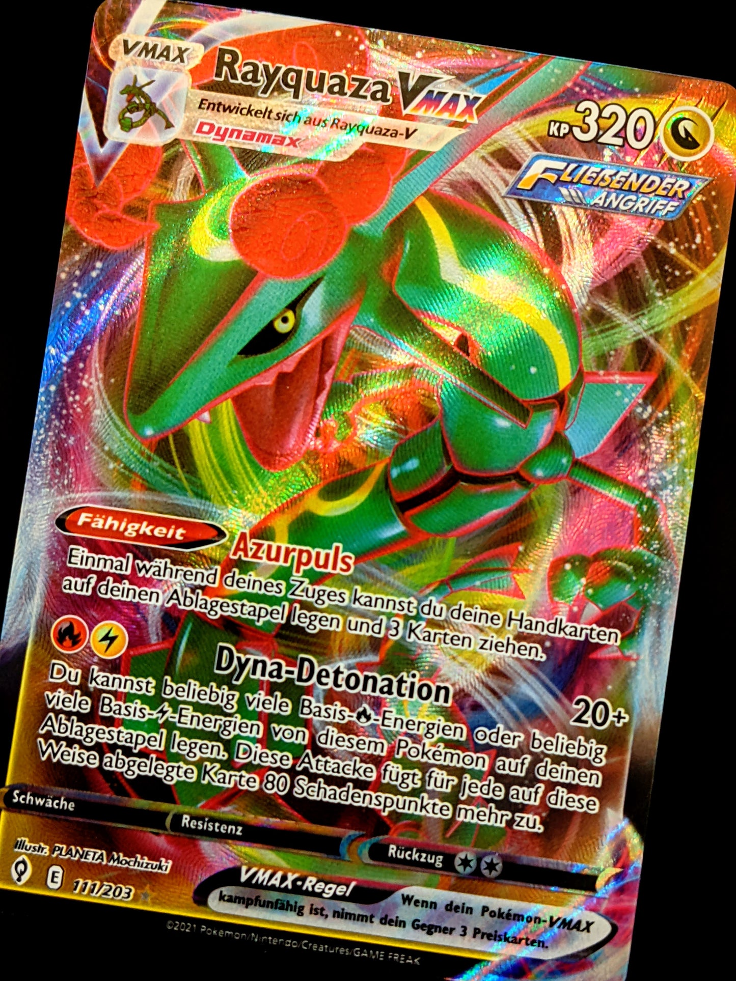 Rayquaza VMax 111/203 DE