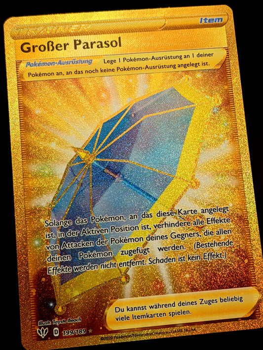 Großer Parasol Gold 199/189 DE