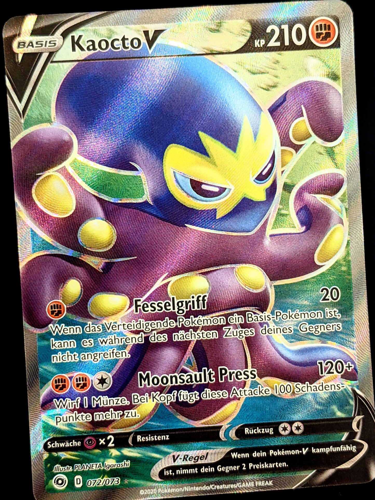 Kaocto V Full Art 072/073 DE