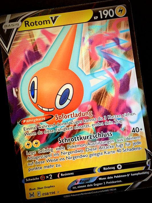 Rotom V 058/196 DE