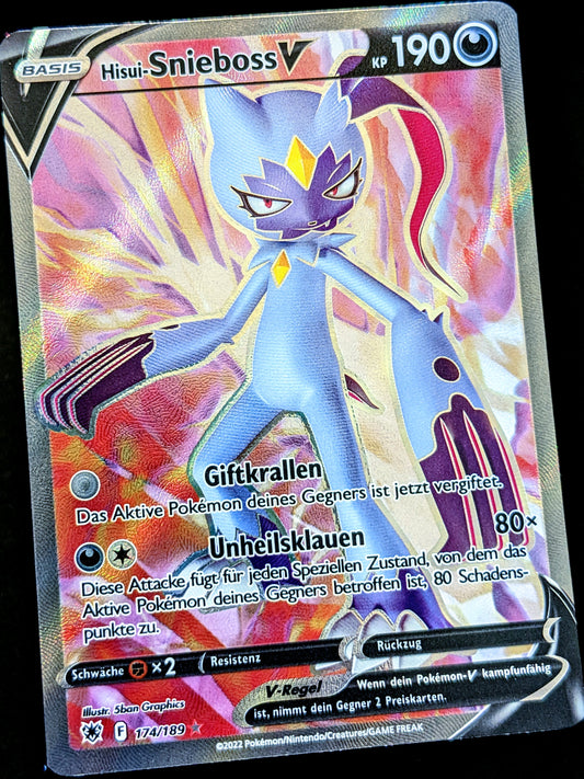 Hisui-Snieboss V Full Art 174/189 DE