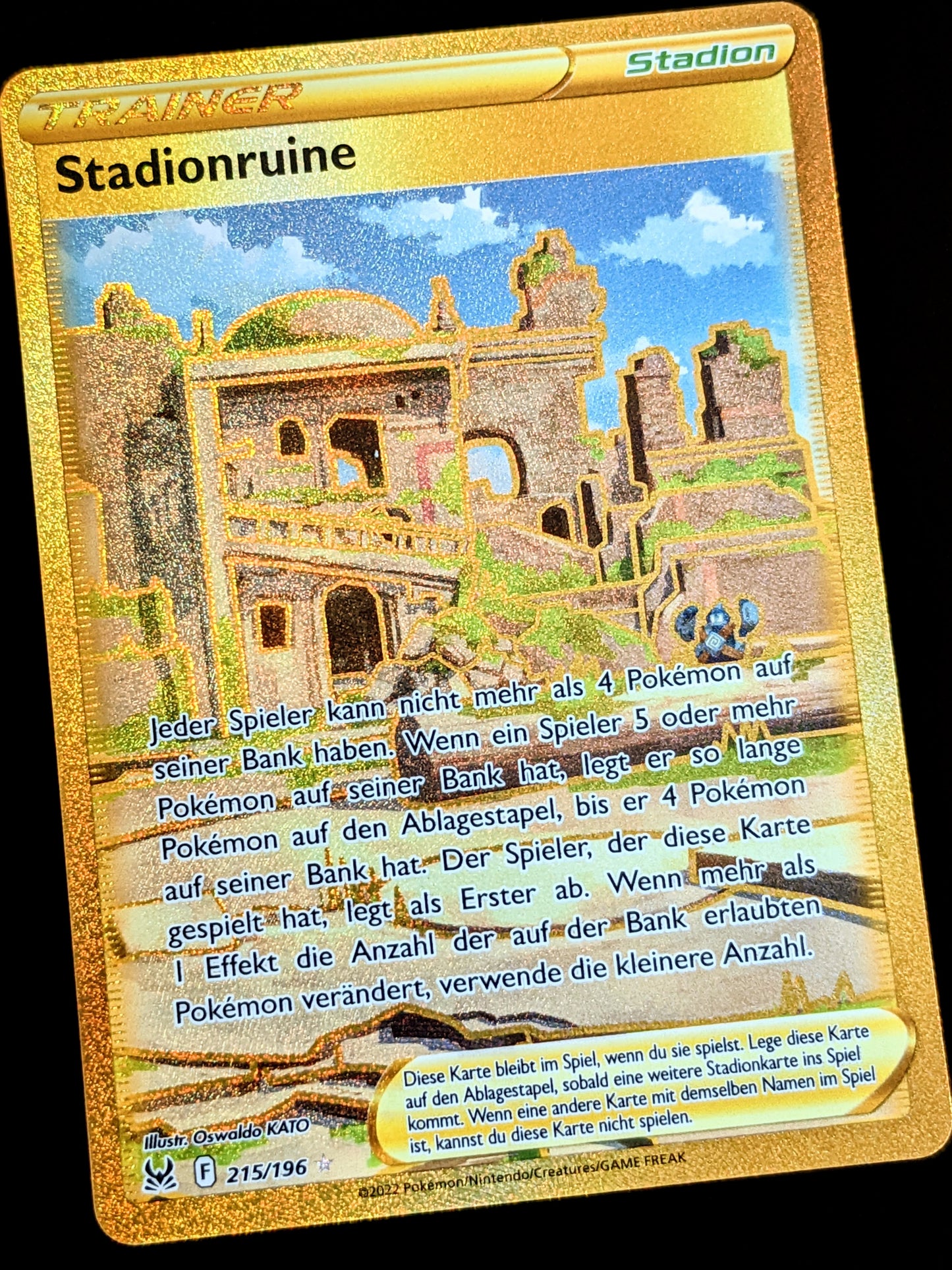 Stadionruine Gold 215/196 DE