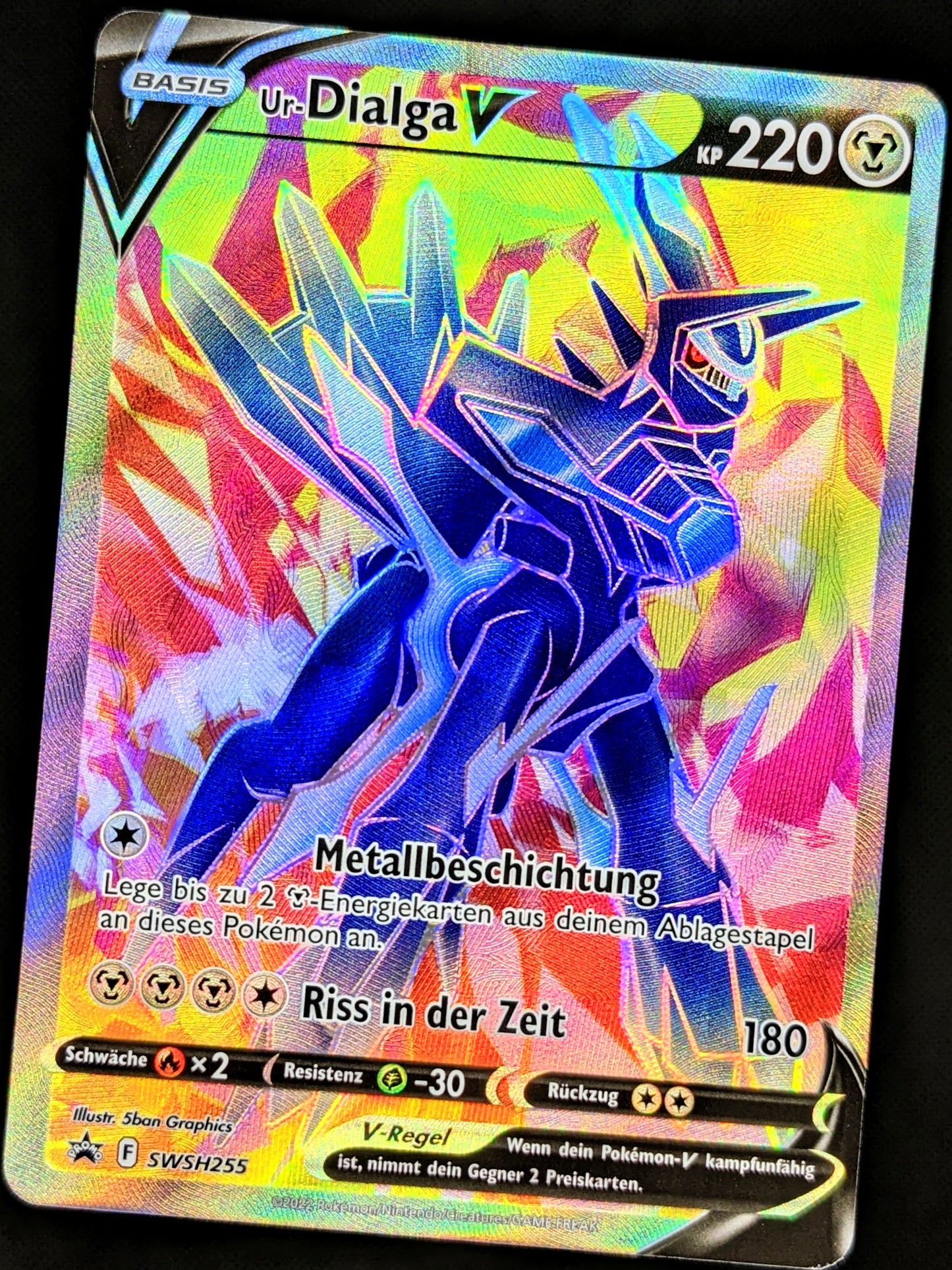 Ur-Dialga V Full Art SWSH255 DE