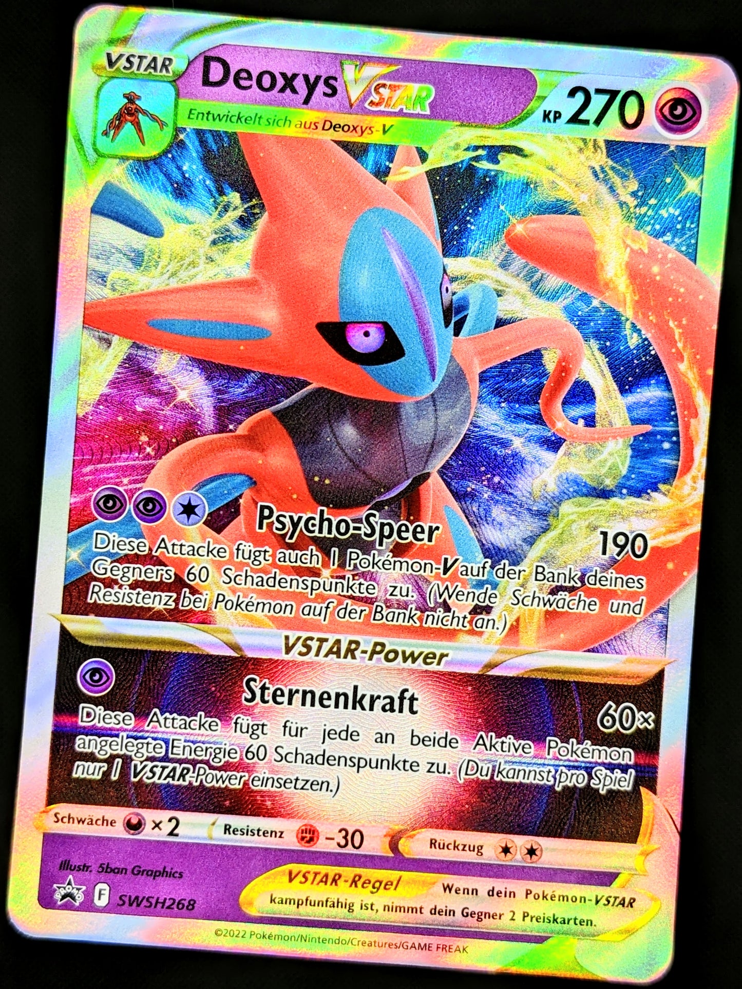 Deoxys VStar SWSH268 DE