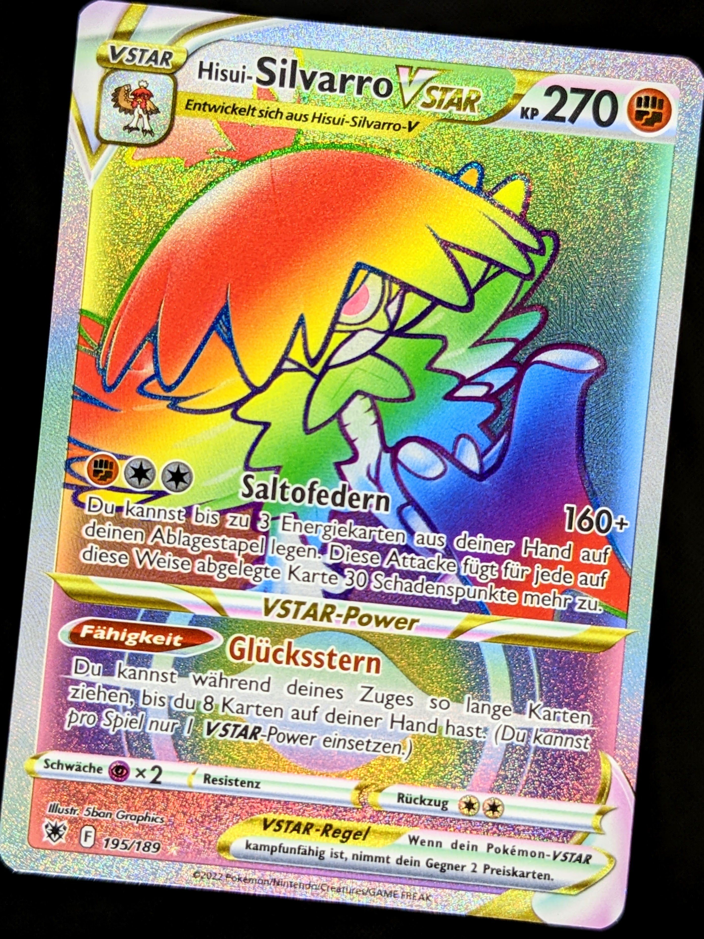 Hisui-Silvarro VStar Rainbow 195/189 DE – Deckshop.de