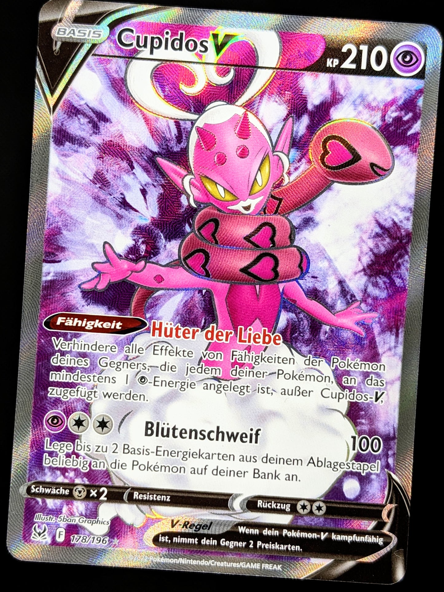 Cupidos V Full Art 178/196 DE