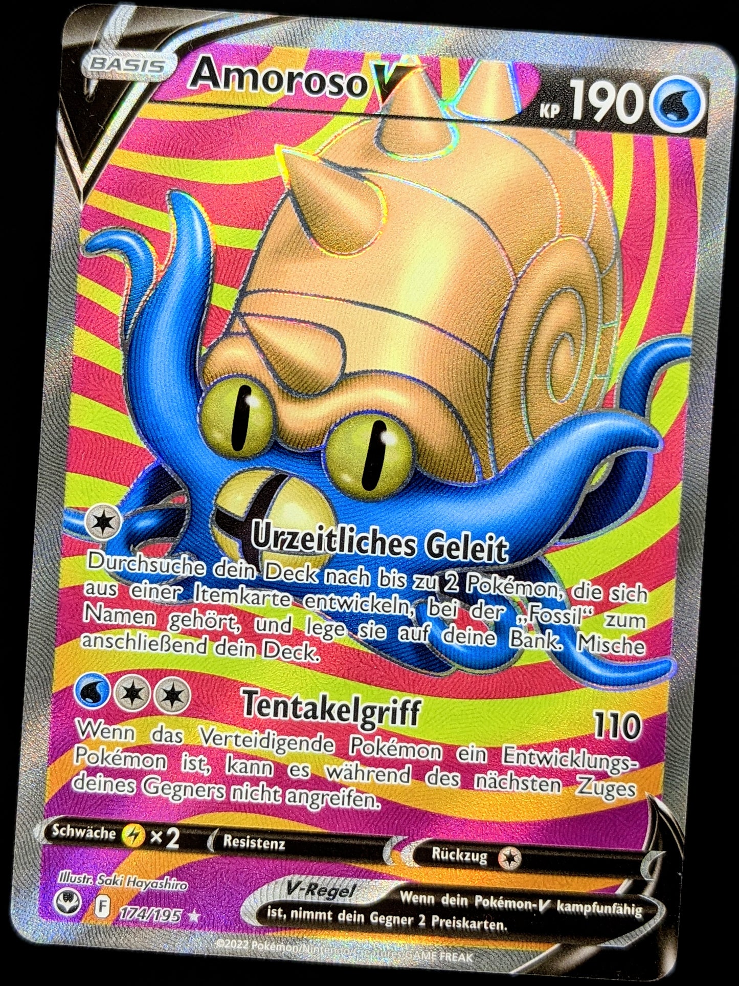 Amoroso V Full Art 174/195 DE