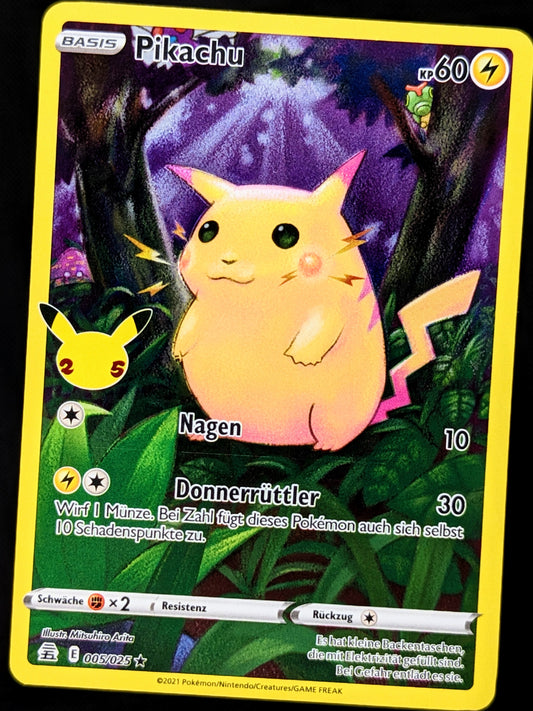 Pikachu 005/025 DE