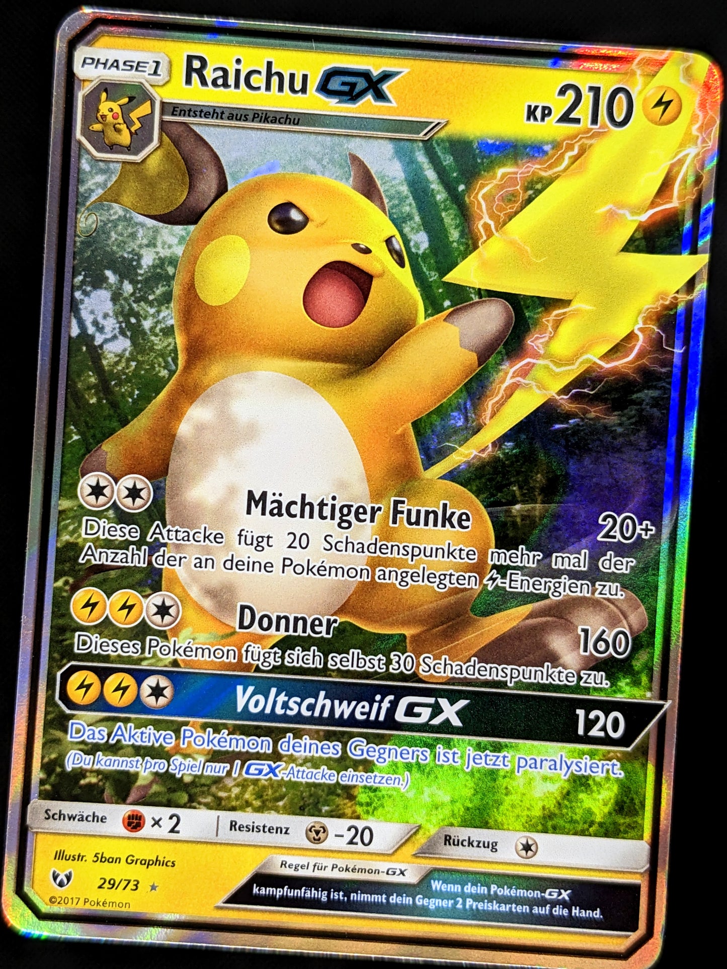 Raichu GX 29/73 DE