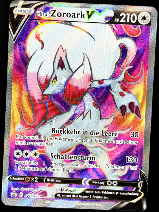 Hisui-Zoroark V Full Art SWSH297 DE