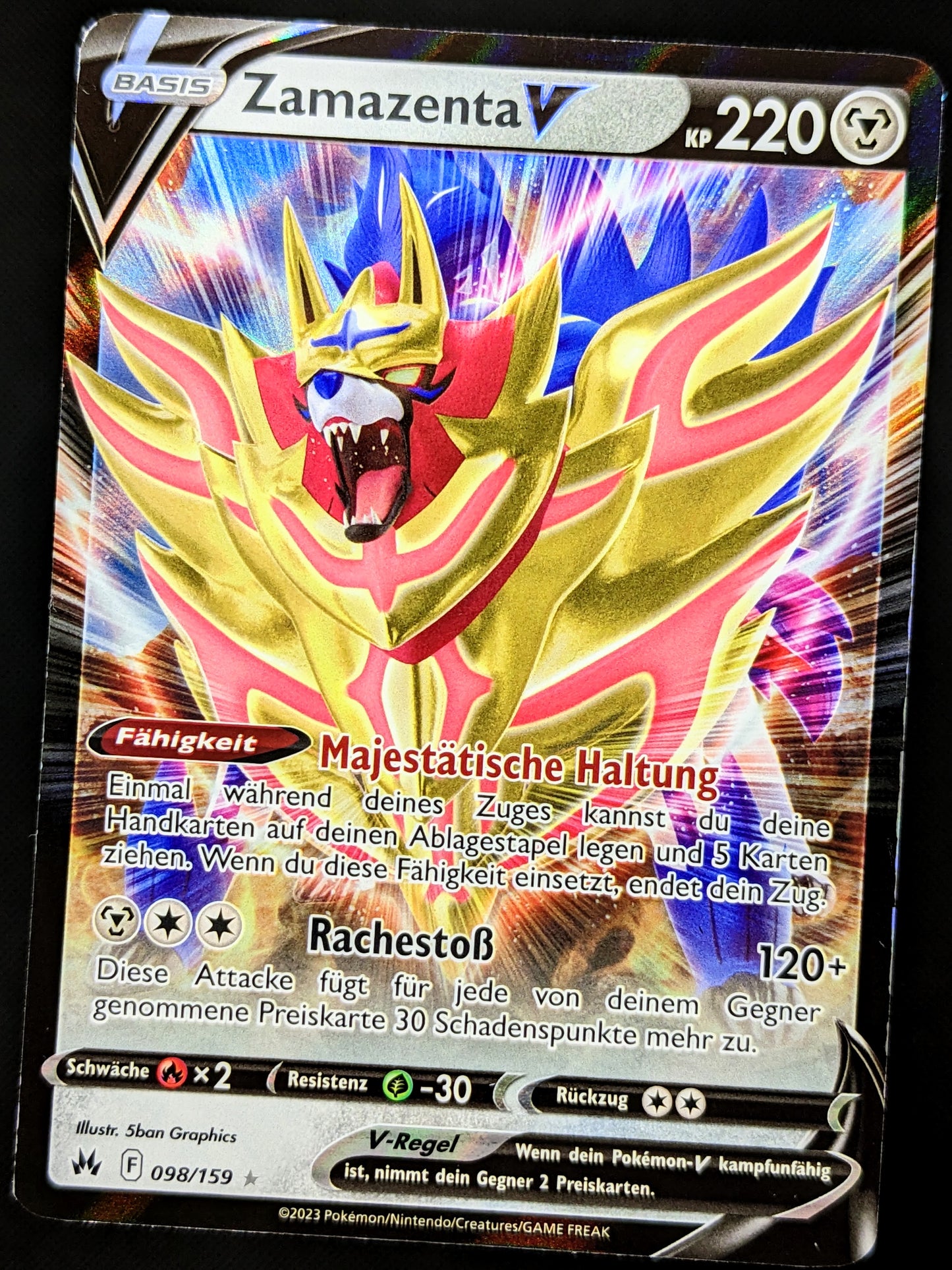 Zamazenta V 098/159 DE