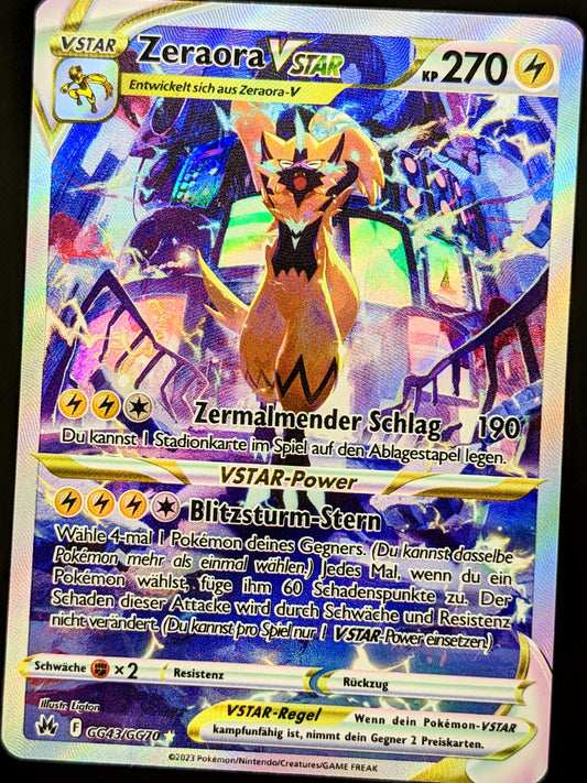 Zeraora VStar GG43/GG70 DE