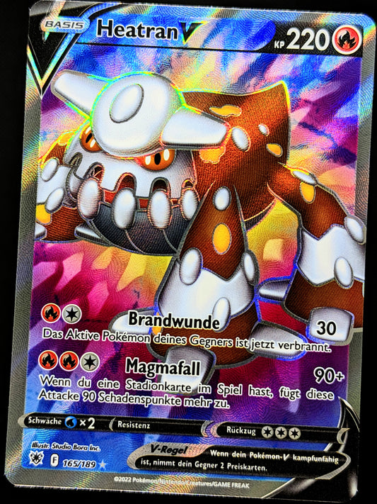 Heatran V Full Art 165/189 DE