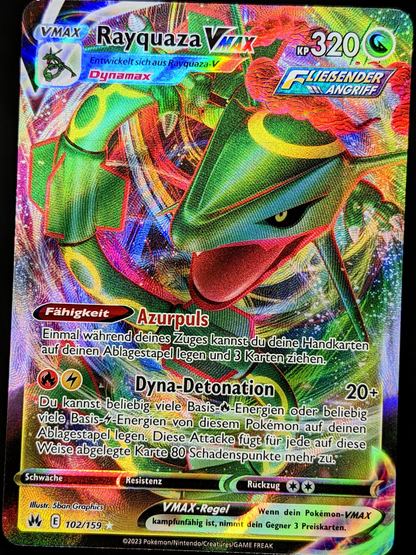 Rayquaza VMax 102/159 DE