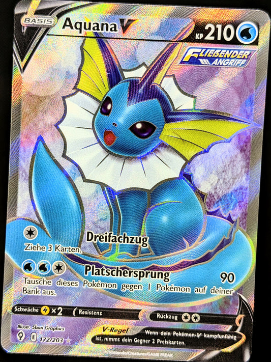 Aquana V Full Art 172/203 DE