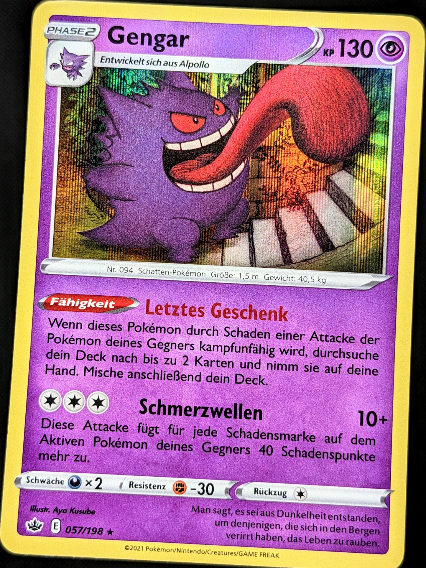 Gengar Holo 057/198 DE