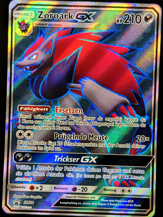 Zoroark GX Full Art SM84 DE