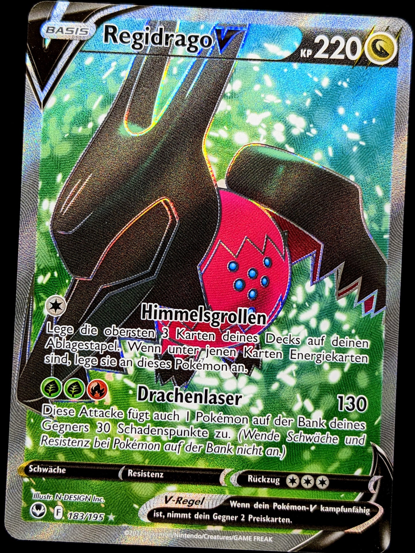 Regidrago V Full Art 183/195 DE