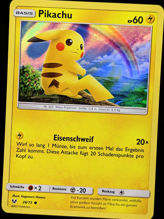 Pikachu Holo 28/73 DE