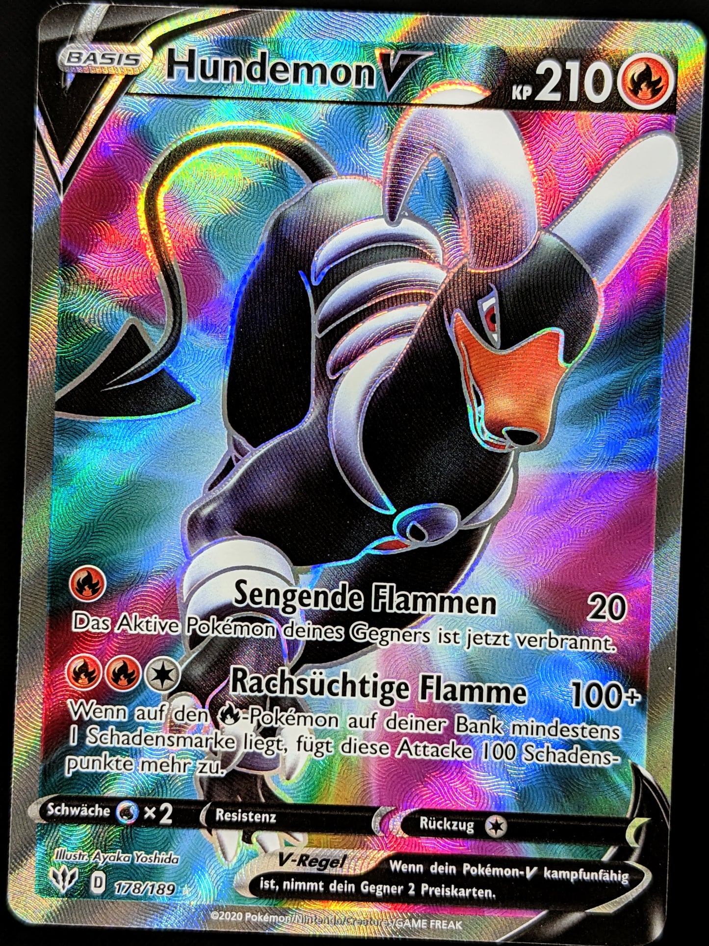 Hundemon V Full Art 178/189 DE