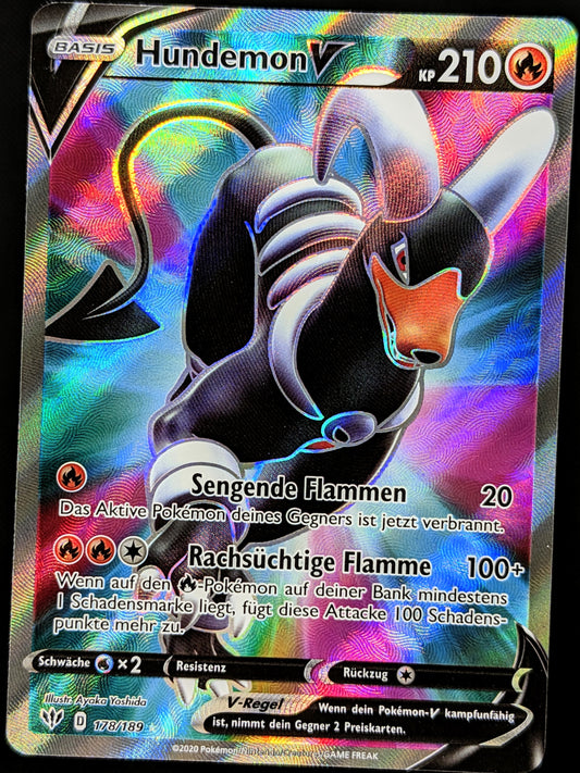 Hundemon V Full Art 178/189 DE