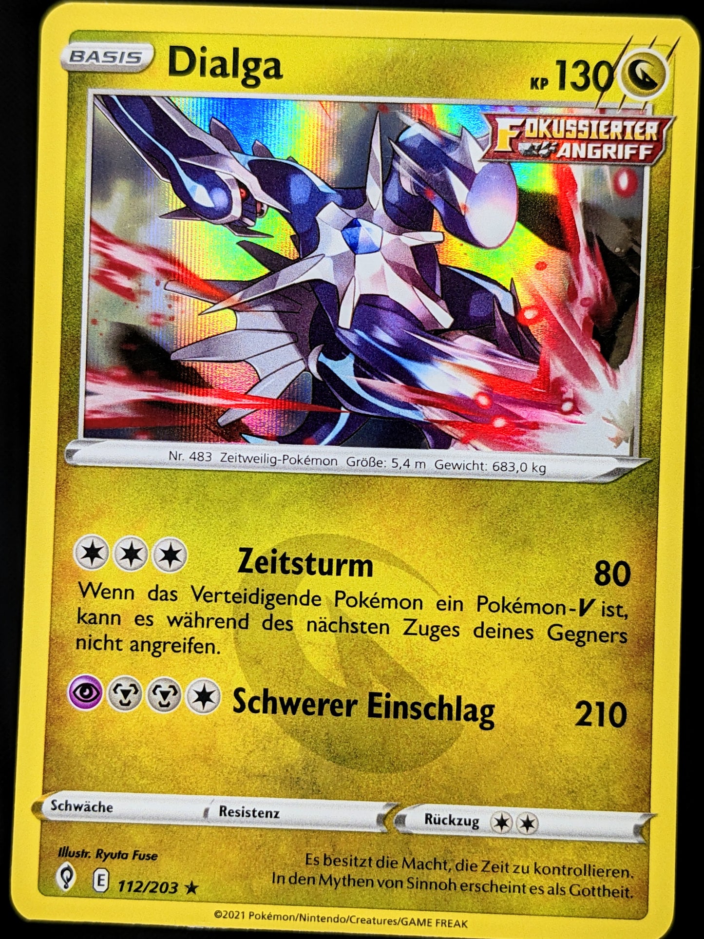 Dialga Holo 112/203 DE