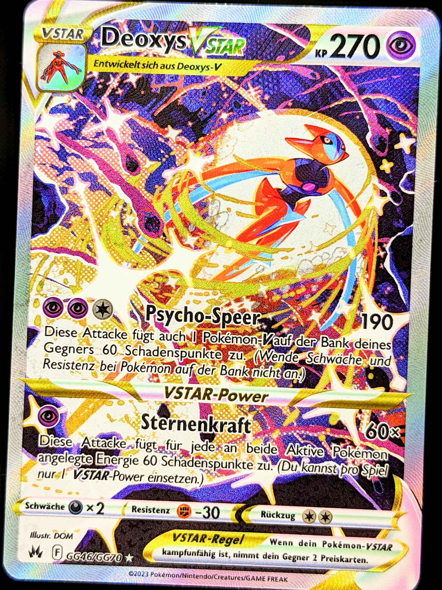 Deoxys VStar GG46/GG70 DE