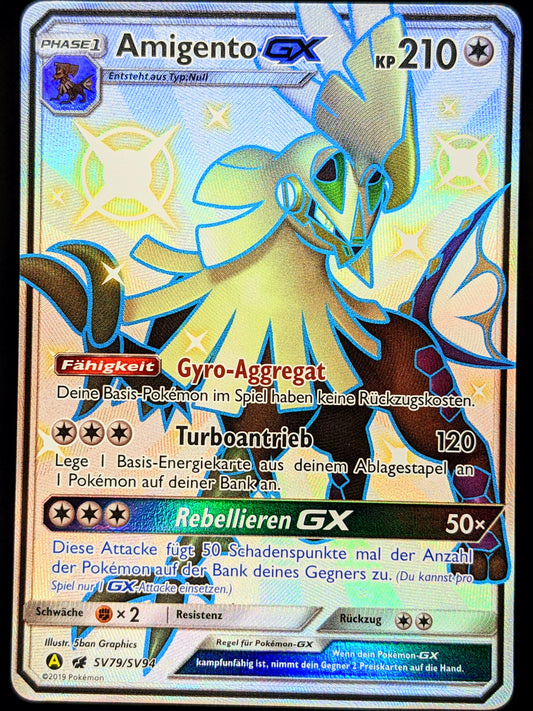 Amigento GX Shiny Full Art SV79/SV94 DE