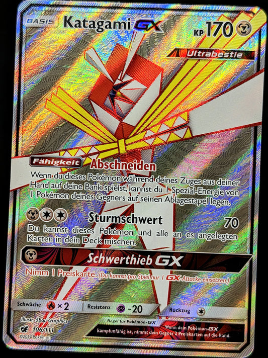 Katagami GX Full Art 106/111 DE