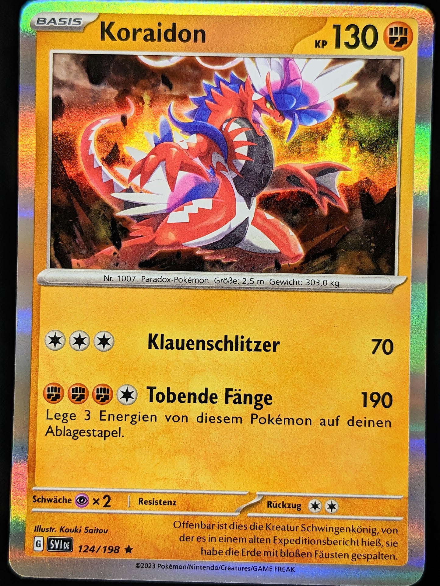 Koraidon Holo 124/198 DE